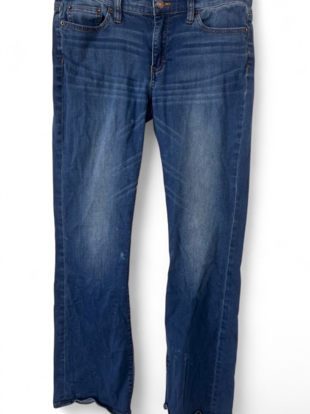 Classic Women's Dark Blue Denim Jeans